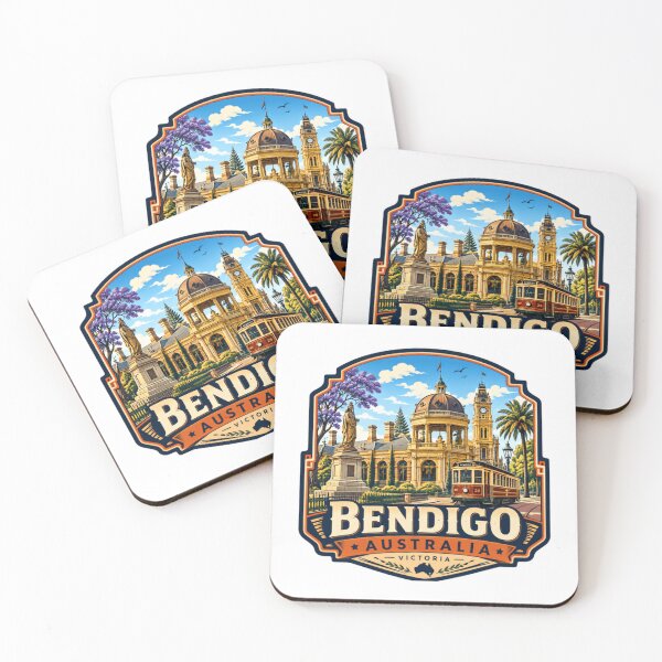 Item preview, Bendigo Australia Victoria Travel Souvenir Destination designed and sold by Star3NowForMe.