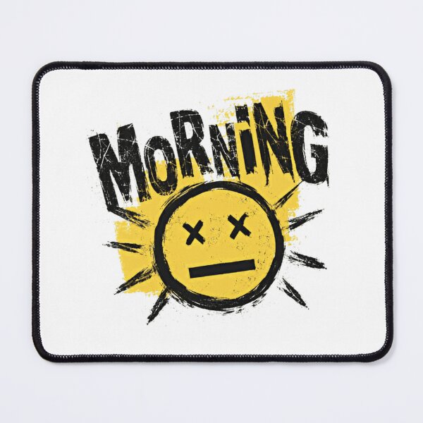 Item preview, Morning Grumpy Person Anti Morning Wake Up designed and sold by SkeletonsDanger.