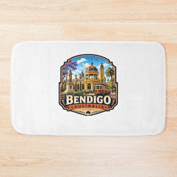 Item preview, Bendigo Australia Victoria Travel Souvenir Destination designed and sold by Star3NowForMe.
