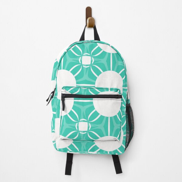 Item preview, Teal Geometric Circles Tile Pattern designed and sold by Nicha Studio.