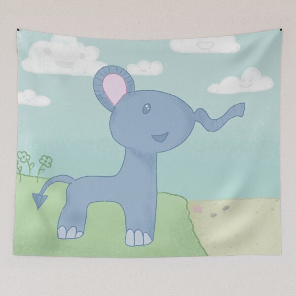 Item preview, Happy Elephant designed and sold by CarlyCaia.