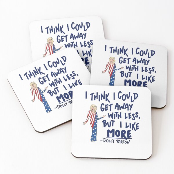 Item preview, Dolly Quote Parton I Think I Could Get Away With Less designed and sold by thefirstbroo.