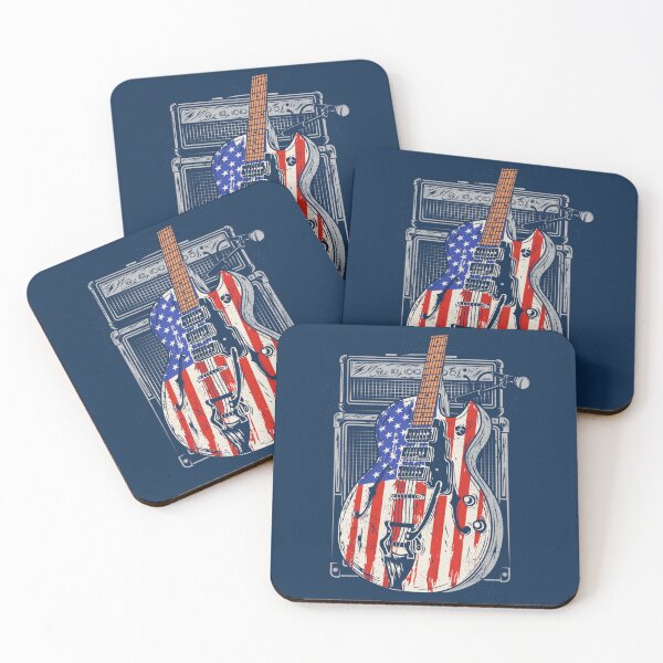Item preview, American Flag Guitar Amplifier Vintage designed and sold by Charmerero.