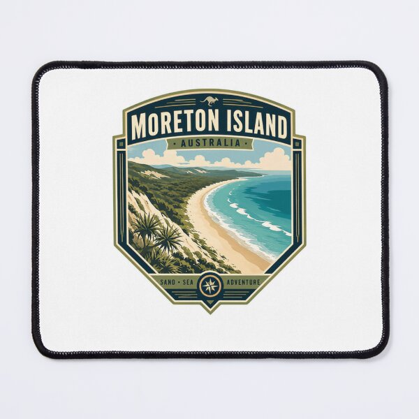 Item preview, Moreton Island Australia Sand Sea Adventure Travel Vacation Explorer designed and sold by Star3NowForMe.