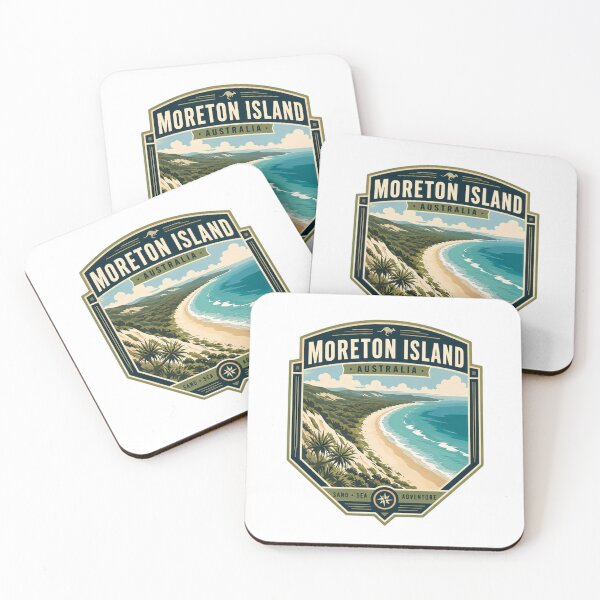 Item preview, Moreton Island Australia Sand Sea Adventure Travel Vacation Explorer designed and sold by Star3NowForMe.