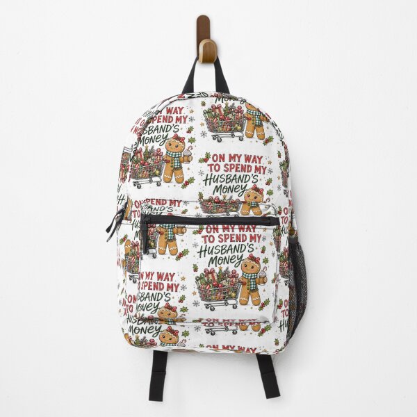 Item preview, Funny Christmas Gingerbread Shopping Design designed and sold by phoebelevine.