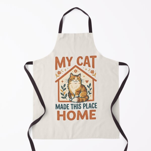 Item preview, My Cat Made This Place Home Cute Cat Lover designed and sold by hutofdesigns.