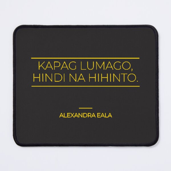 Item preview, Alex Eala Inspiring Quotes designed and sold by TonsPOD.