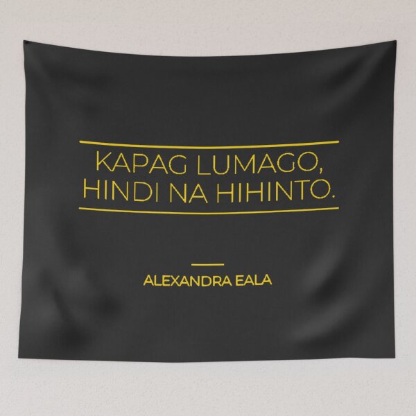 Item preview, Alex Eala Inspiring Quotes designed and sold by TonsPOD.