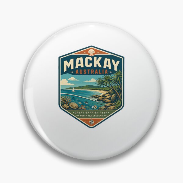 Item preview, Mackay Australia Great Barrier Reef North Queensland Travel Souvenir designed and sold by Star3NowForMe.