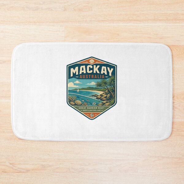 Item preview, Mackay Australia Great Barrier Reef North Queensland Travel Souvenir designed and sold by Star3NowForMe.