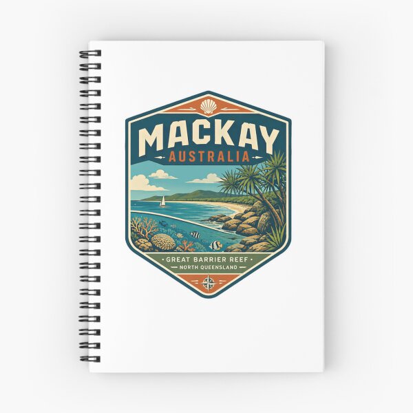 Item preview, Mackay Australia Great Barrier Reef North Queensland Travel Souvenir designed and sold by Star3NowForMe.