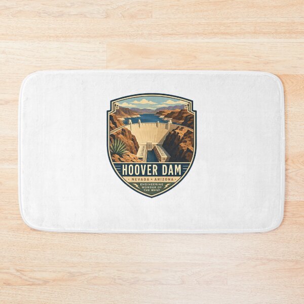 Item preview, Hoover Dam Nevada Arizona Engineering Wonder Of The West Landmark Traveler designed and sold by Star3NowForMe.