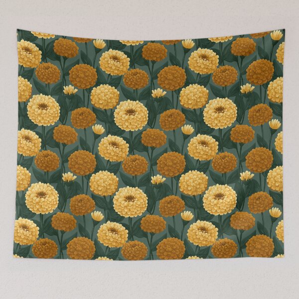 Item preview, Stunning Zinnia - Hawaiian Flower Pattern - Gifts For Grandma designed and sold by RoyalStarsPatts.