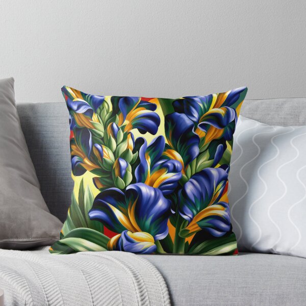 Item preview, Wall Art - Postcard - Vibrant Iris Geometry designed and sold by ForeverPrintsOK.