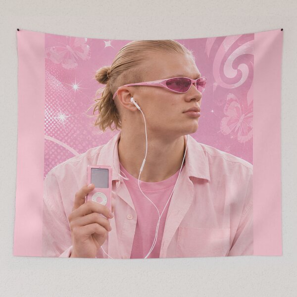 Item preview, Pink y2k Haaland  designed and sold by We Are Stardust.