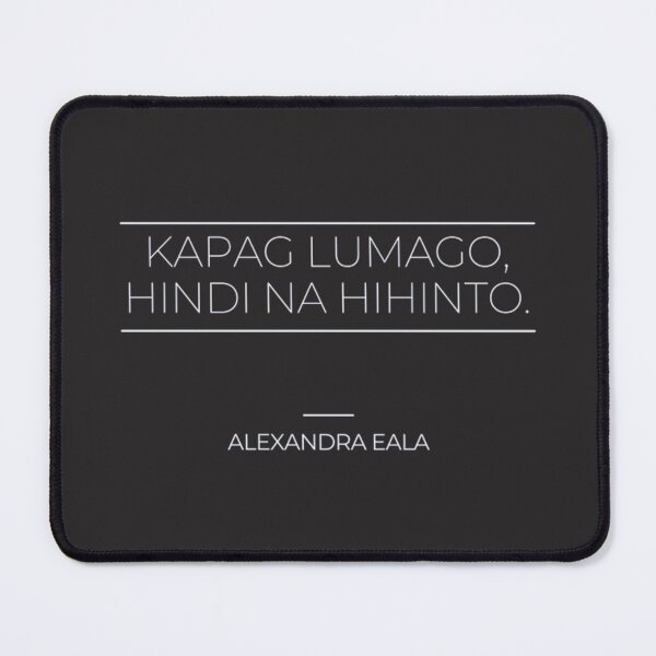 Item preview, Alex Eala Inspiring Quotes designed and sold by TonsPOD.