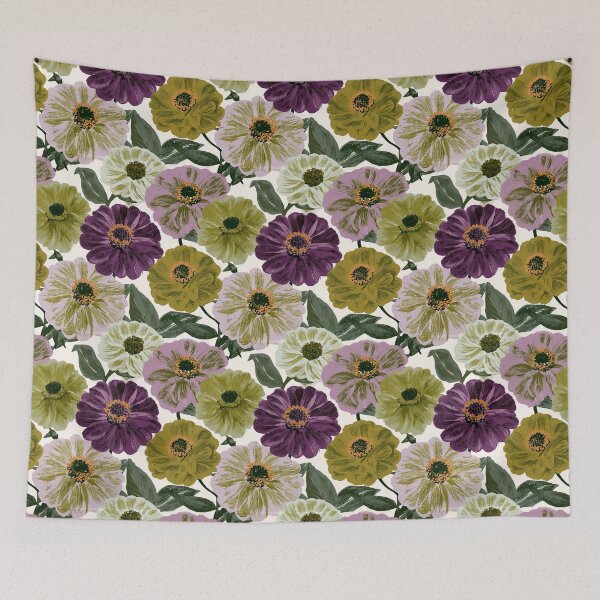 Item preview, Stunning Zinnia Floral  - Botanical Garden Pattern - Gifts For Guys designed and sold by RoyalStarsPatts.