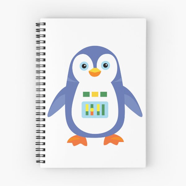 Item preview, Cute Robot Penguin Mechanical Tech Animal Art designed and sold by ElenMart.