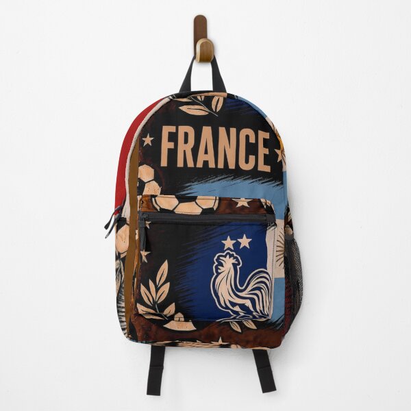 Item preview, France vs Argentina Retro Football Art Poster designed and sold by Nexus Space.