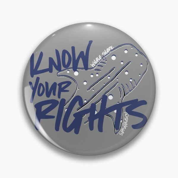 Item preview, KNOW YOUR RIGHTS! Whale Shark designed and sold by Sphyrnas.