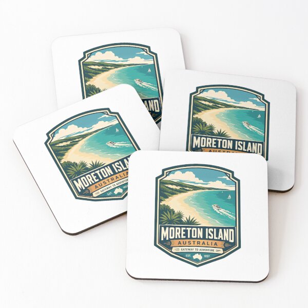 Item preview, Moreton Island Australia Gateway To Adventure Est. 1857 Travel Vacation Tourist designed and sold by Star3NowForMe.