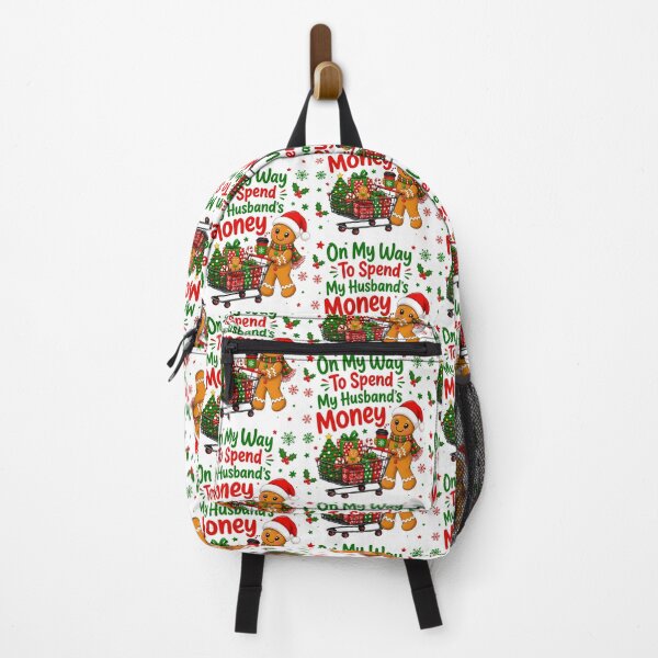 Item preview, Funny Christmas Shopping Gingerbread Design designed and sold by phoebelevine.