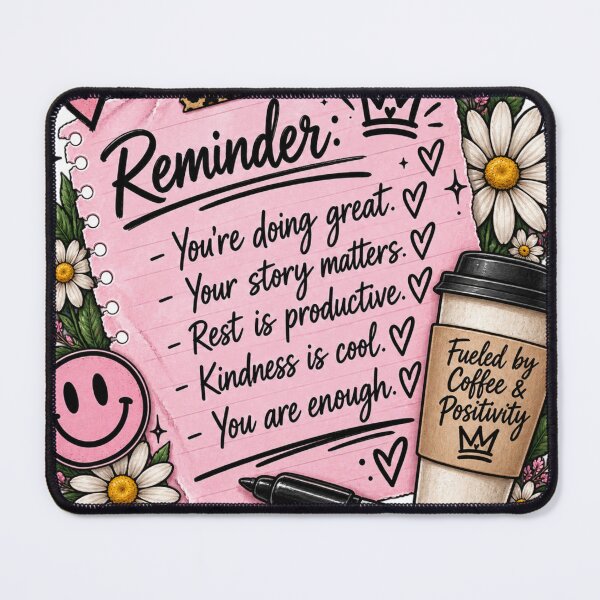 Item preview, Positive Reminders You Are Enough designed and sold by The Positivity Princess.