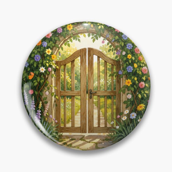Item preview, The Secret Garden Gate designed and sold by RachaelSam.