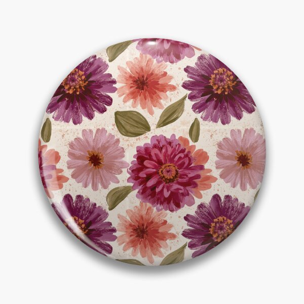 Item preview, Wild Zinnia  - Flower Garden Pattern - Gifts For Him designed and sold by RoyalStarsPatts.