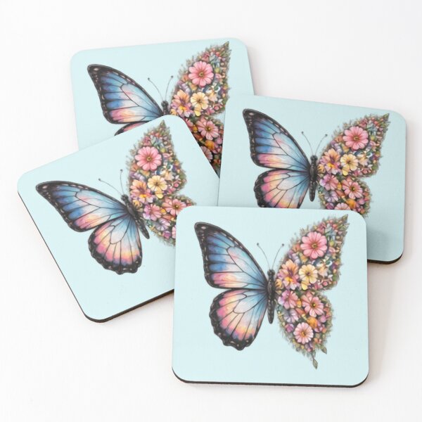 Item preview, Watercolor Floral Butterfly Botanical Art designed and sold by FABIOLA1970.