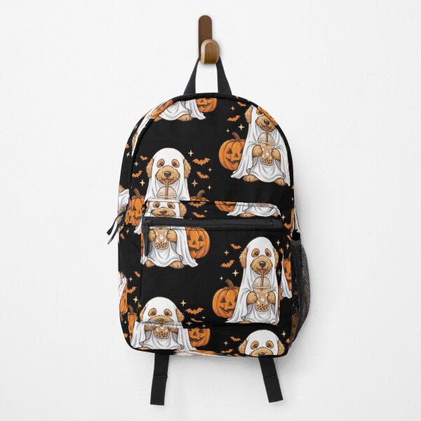 Item preview, Cute Ghost Dog Drinking Boba Halloween Trick Or Treat Pumpkin designed and sold by thefirstbroo.