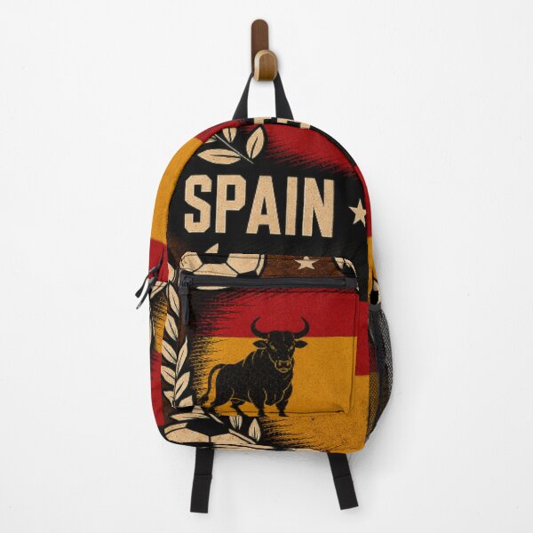 Item preview, Spain vs Germany Retro Football Art Poster designed and sold by Nexus Space.