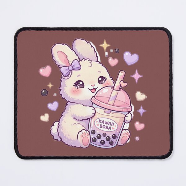 Artikelvorschau, Kawaii Bunny Bubble Tea Cute Animal entworfen und verkauft von Tinydoodlenest .