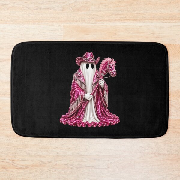 Item preview, Pink Glitter Ghost Cowgirl Costume Art designed and sold by phoebelevine.