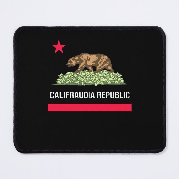 Item preview, Califraudia Republic - California Bear Political Satire designed and sold by thefirstbroo.
