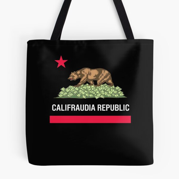 Item preview, Califraudia Republic - California Bear Political Satire designed and sold by thefirstbroo.