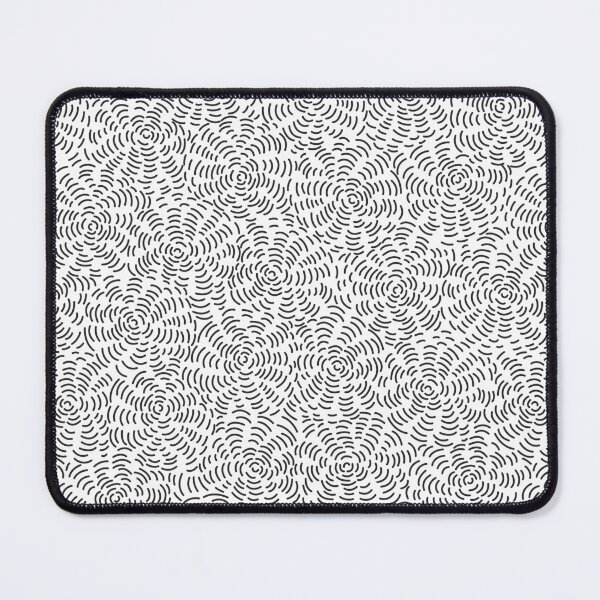 Item preview, Abstract Concentric Waves Pattern, Hand Drawn Curved Lines designed and sold by CHERRY--SHOP.