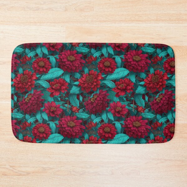 Item preview, Blooming Zinnia Texture  - Flower Garden Pattern - Gifts For Mom designed and sold by RoyalStarsPatts.