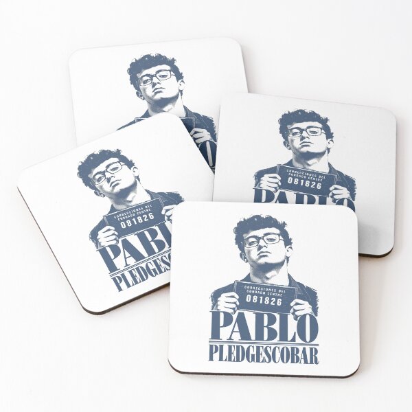Aperçu de l'œuvre Mème de la photo d'identité judiciaire de Pablo Escobar (Pledge Vintage) créée et vendue par thefirstbroo.