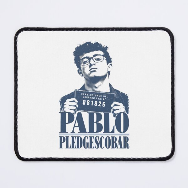 Item preview, Pablo Vintage Pledge Escobar Mugshot Meme designed and sold by thefirstbroo.