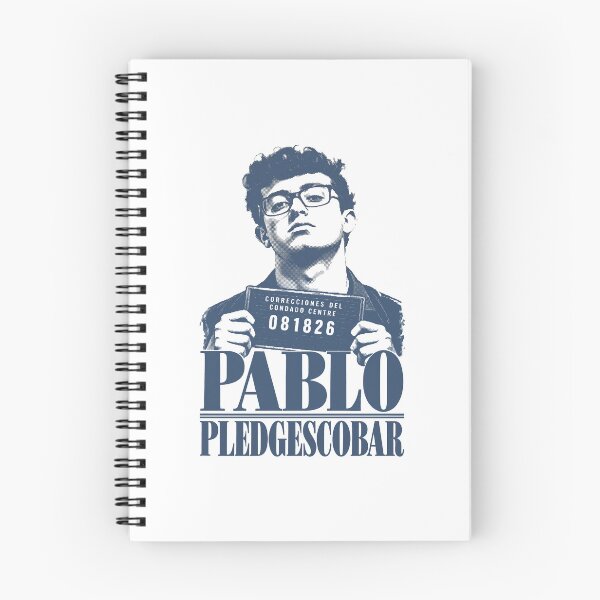 Item preview, Pablo Vintage Pledge Escobar Mugshot Meme designed and sold by thefirstbroo.