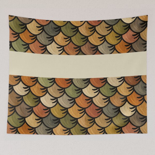 Item preview, Tropical Sea Bed Scales designed and sold by annenambiro.
