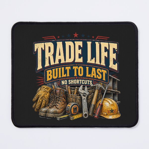Item preview, Built for the Trade Built to Last No Shortcuts designed and sold by AdicretorDesign.