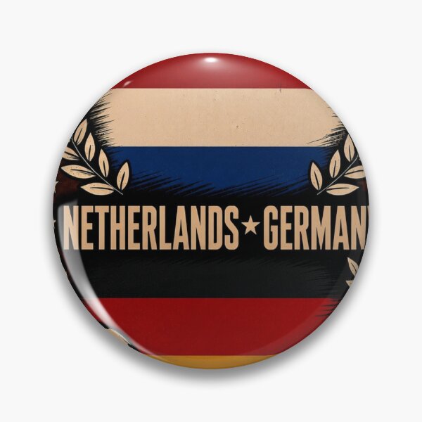 Artikelvorschau, Retro-Fußballposter Niederlande gegen Deutschland entworfen und verkauft von Nexus Space.