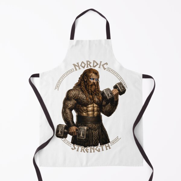 Item preview, Viking Strength Thor Dumbbell Gym Bodybuilding Fitness designed and sold by Bearded-Viking.