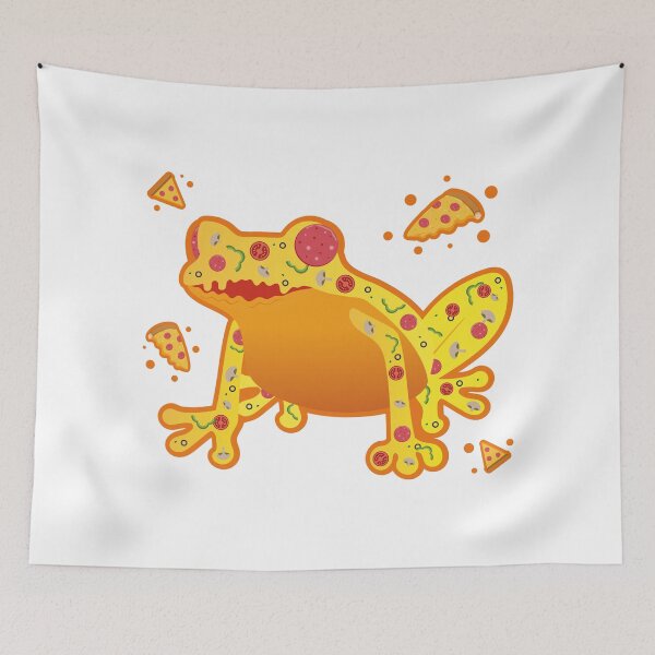 Item preview, Pizza Frog designed and sold by TokkiJess.