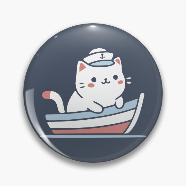 Item preview, My Favorite Sea Is The Puss-Sea Kawaii Cat designed and sold by AnnSign.