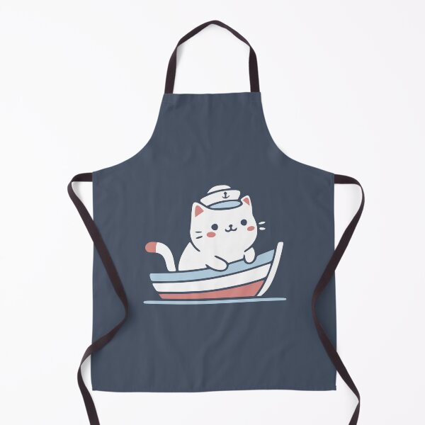 Item preview, My Favorite Sea Is The Puss-Sea Kawaii Cat designed and sold by AnnSign.