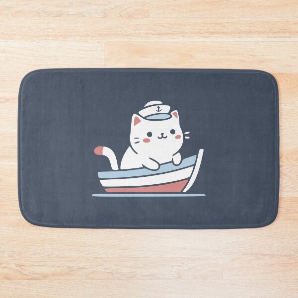 Item preview, My Favorite Sea Is The Puss-Sea Kawaii Cat designed and sold by AnnSign.